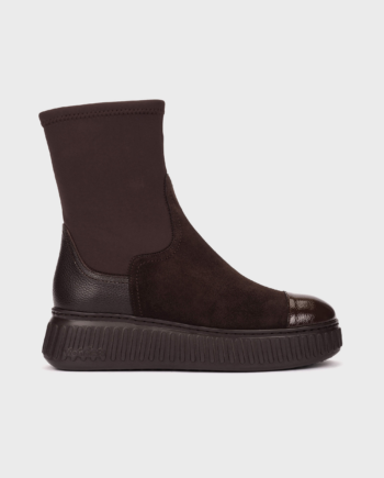 Wonders Stiefelette Xfly 07 A-5207 E-7140 testa dunkelbraun