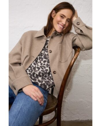 Oui Jacke 100246 lt stone