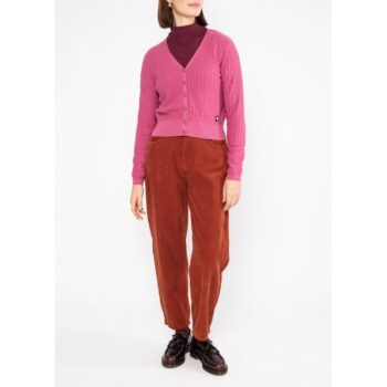Blutsgeschwister Cardigan Save the World 001263-141-02266 folklore pink knit