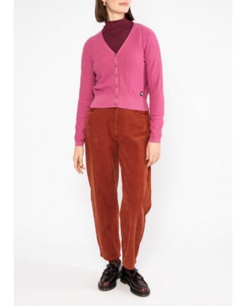 Blutsgeschwister Cardigan Save the World 001263-141-02266 folklore pink knit