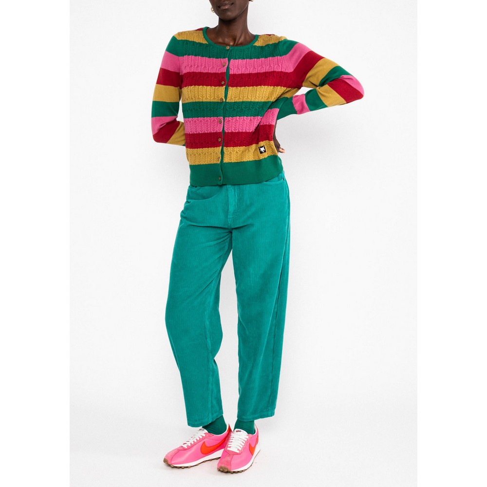 Blutsgeschwister Cardigan Save the Brave Candy 001263-145-02270 little party stripe knit