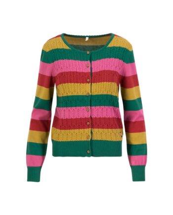 Blutsgeschwister Cardigan Save the Brave Candy 001263-145-02270 little party stripe knit