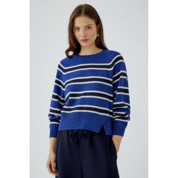 Oui 98042 Pullover blue
