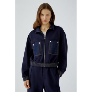 Oui 99134 Jacke dark blue