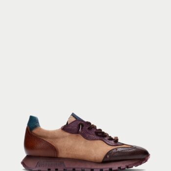 Hispanitas SHI265095 Sneaker espresso bordo almond