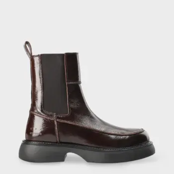 Copenhagen Studios Stiefel Stiefelette Boots CPH759 patent leather chocolate