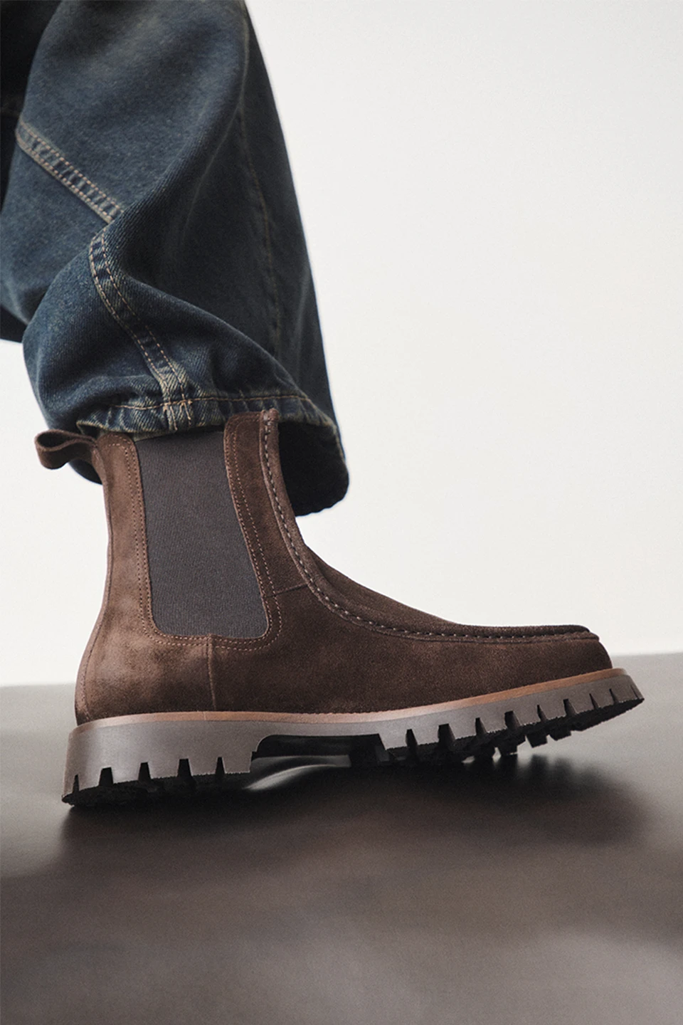Copenhagen Studios Chelsea Boot CPH845 suede chocolate