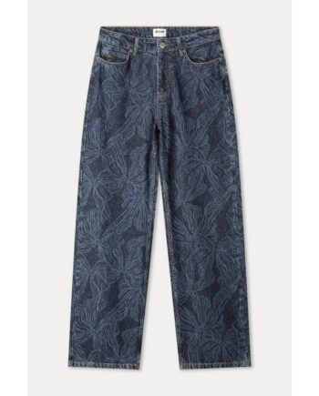 Pom Amsterdam JEANS - Julia Bows Mid Blue SP9748