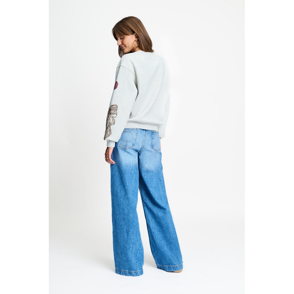 Pom Amsterdam Sweatshirt SWEATER - Sascha Take The Stage SP9773