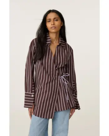 Fabienne Chapot Tamar Blouse Bluse Brown/Pink Candy