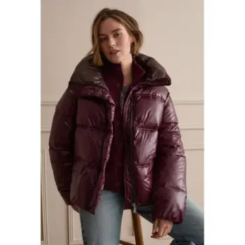 Oui Outdoorjacke 99959 bramble berry