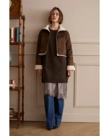 Oui Outdoorjacke 99958 brown