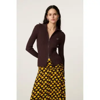 Fabienne Chapot Tess Cardigan Cocoa brown