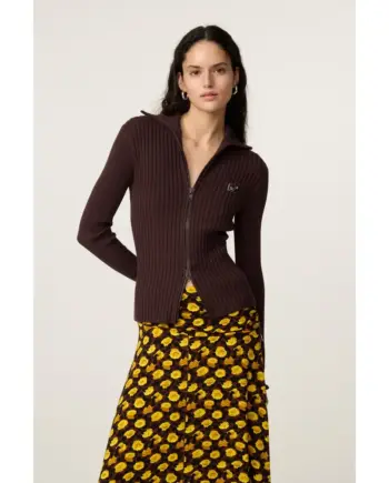 Fabienne Chapot Tess Cardigan Cocoa brown