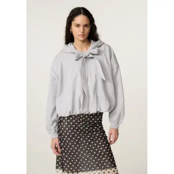 Fabienne Chapot Bubble Hoodie grey melange