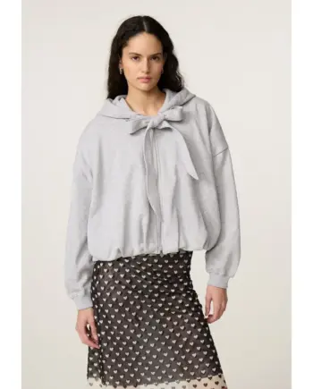 Fabienne Chapot Bubble Hoodie grey melange