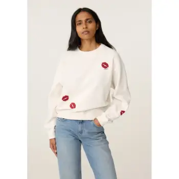Fabienne Chapot Terry Kiss Sweater cosy white