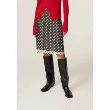 Fabienne Chapot Cori Skirt Rock cosy white black