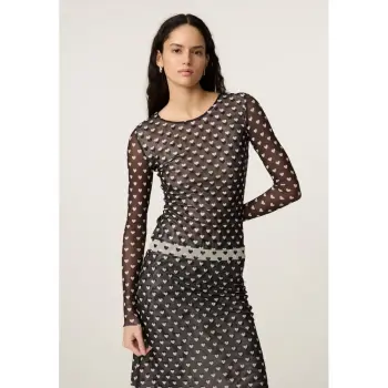 Fabienne Chapot Junna Top cosy white black