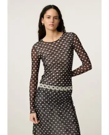 Fabienne Chapot Junna Top cosy white black