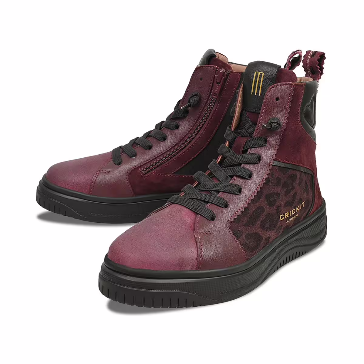 Crickit Silvia01671551 High Sneaker UBALDA bordeaux – Bild 2