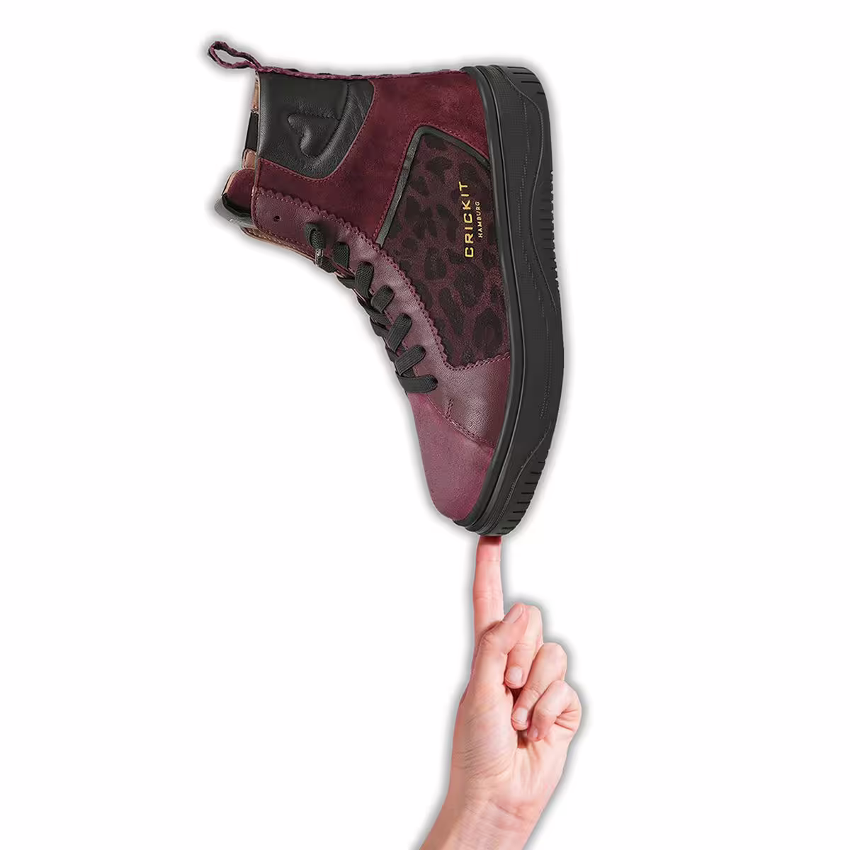 Crickit Silvia01671551 High Sneaker UBALDA bordeaux – Bild 3