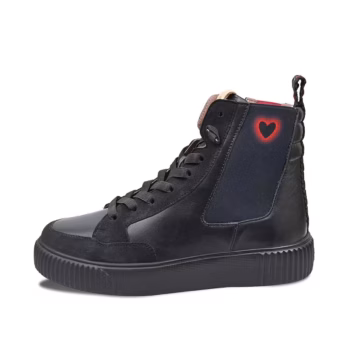 Crickit Maura08471557 High Sneaker SONIA Schwarz Herz