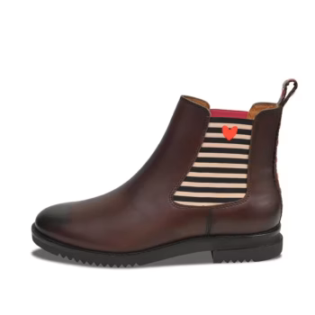 Crickit Unna00371640 Stiefelette UNNA Schoko Herz