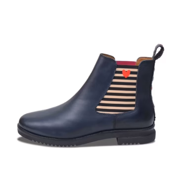 Crickit Unna00371643 Stiefelette UNNA Blau Herz