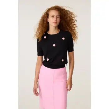 Fabienne Chapot Bibi Rose Pullover black
