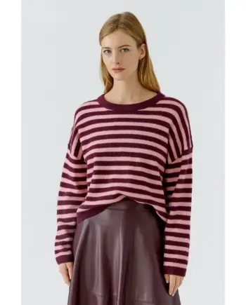 Oui Pullover 92275 dk red red