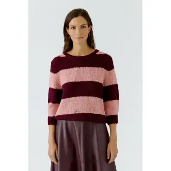 Oui ESMY Pullover 94307 dk red red
