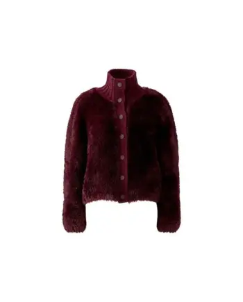 Oui Strickjacke 99773 bramble berry