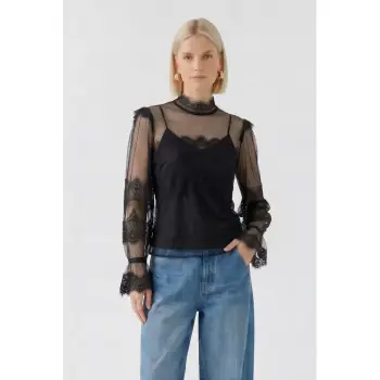 Oui Bluse 99980 black