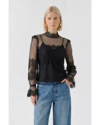 Oui Bluse 99980 black