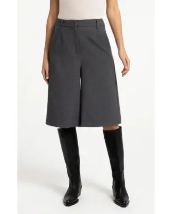 YAYA Lange Bermudashorts 01-321045-609 99087 Anthracite Melange