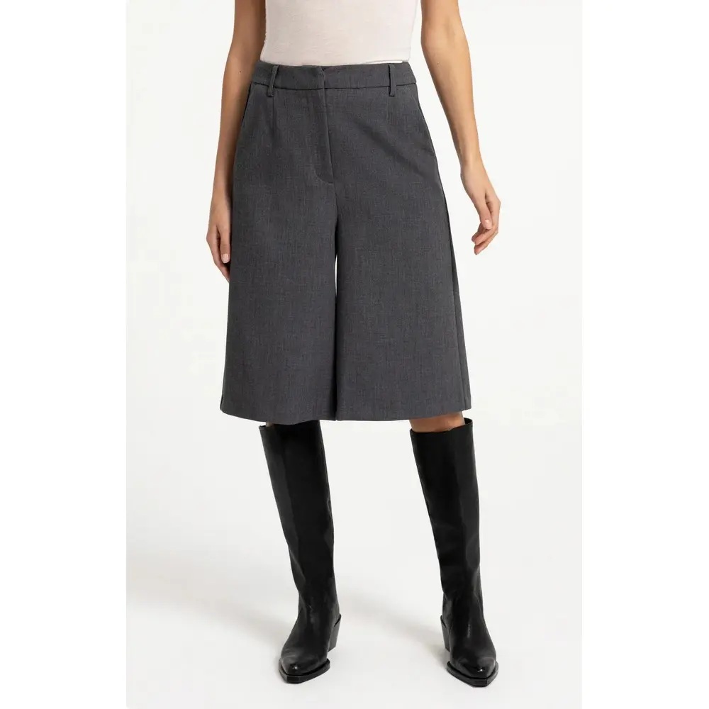 YAYA Lange Bermudashorts 01-321045-609 99087 Anthracite Melange