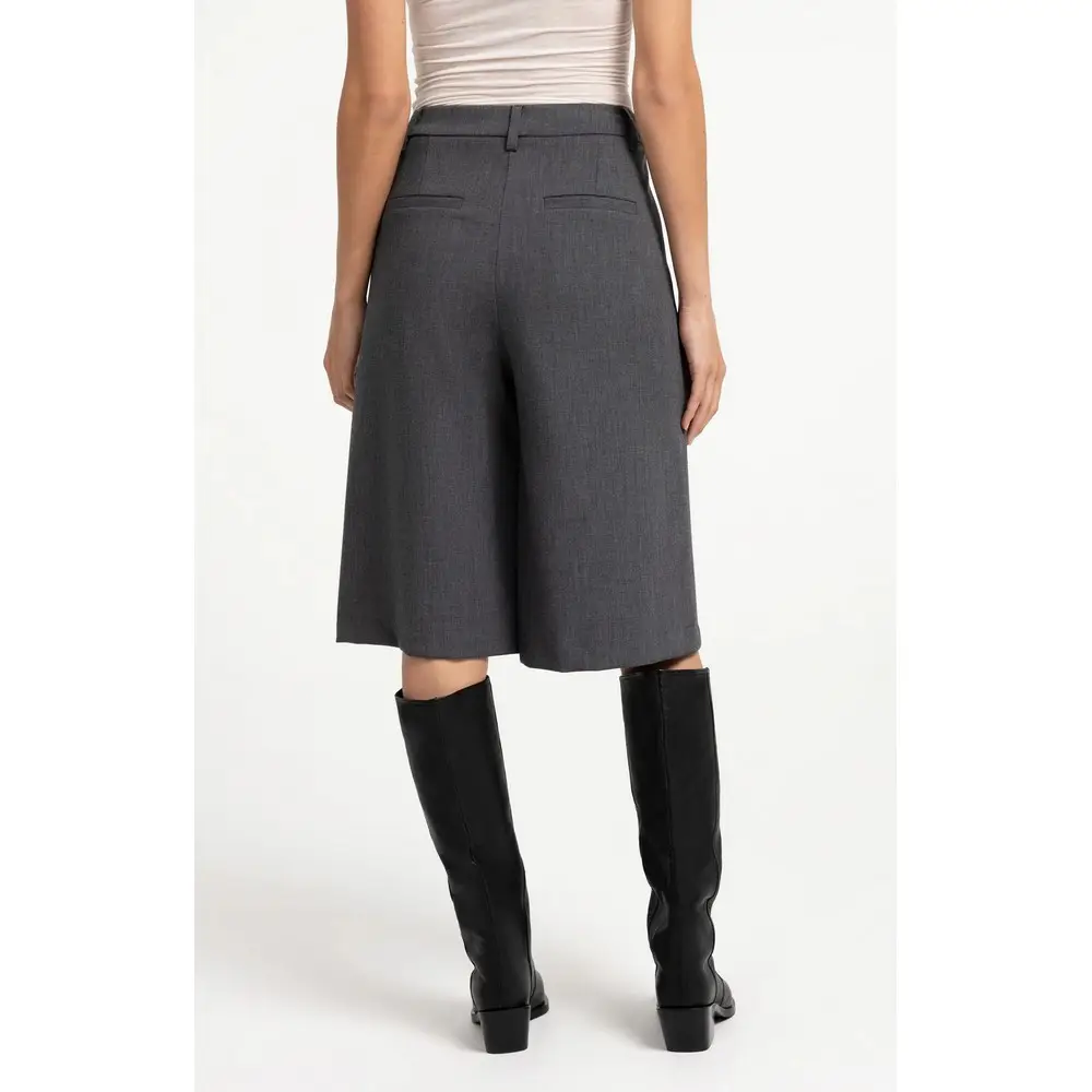YAYA Lange Bermudashorts 01-321045-609 99087 Anthracite Melange – Bild 2