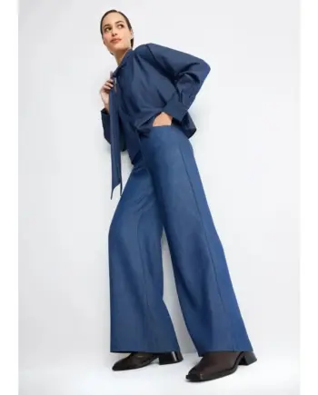 Fox's Weite Hose NAJEANS aus 100 % Lyocell blau